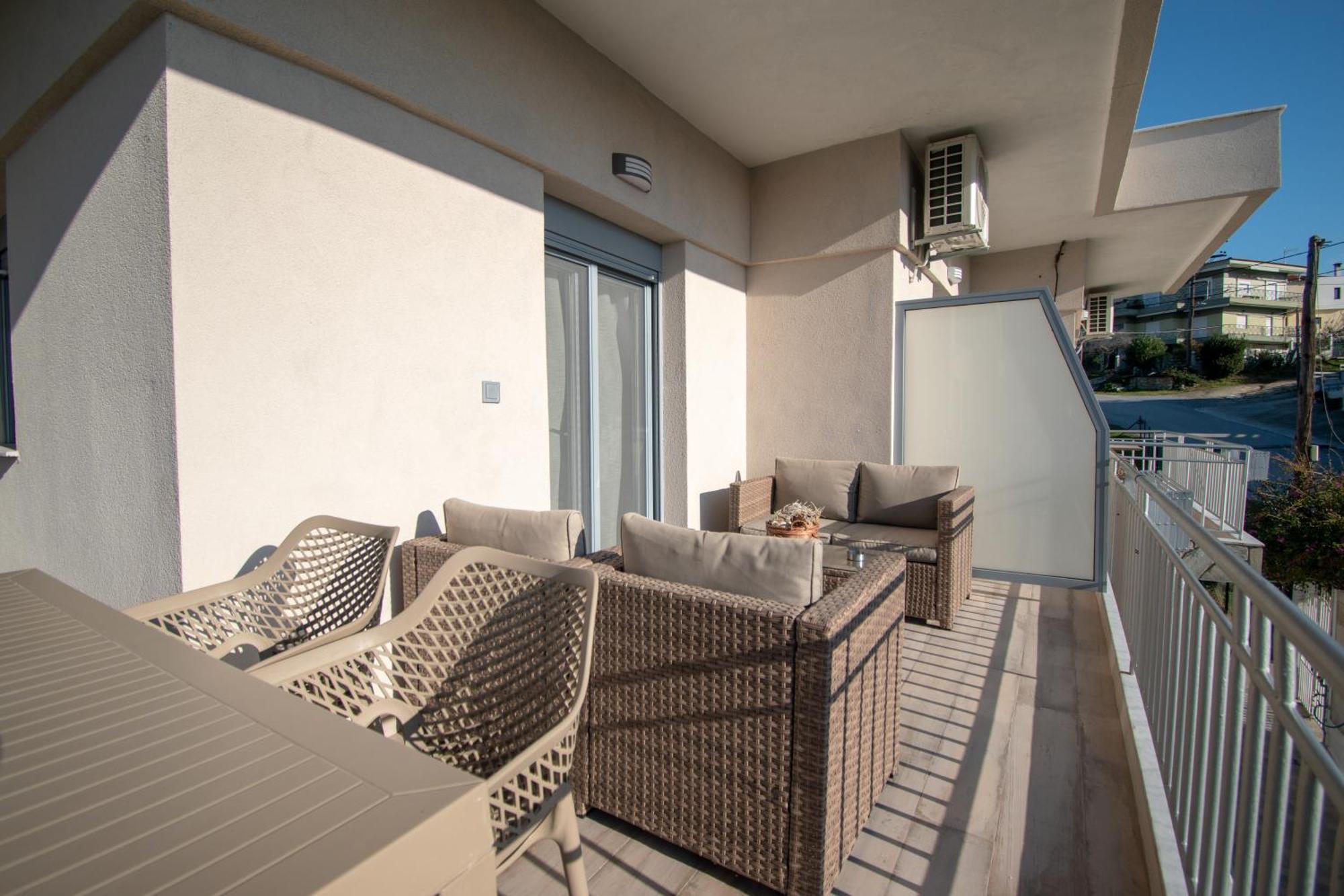 Magdalena Seaside Apartments Nea Roda Dış mekan fotoğraf