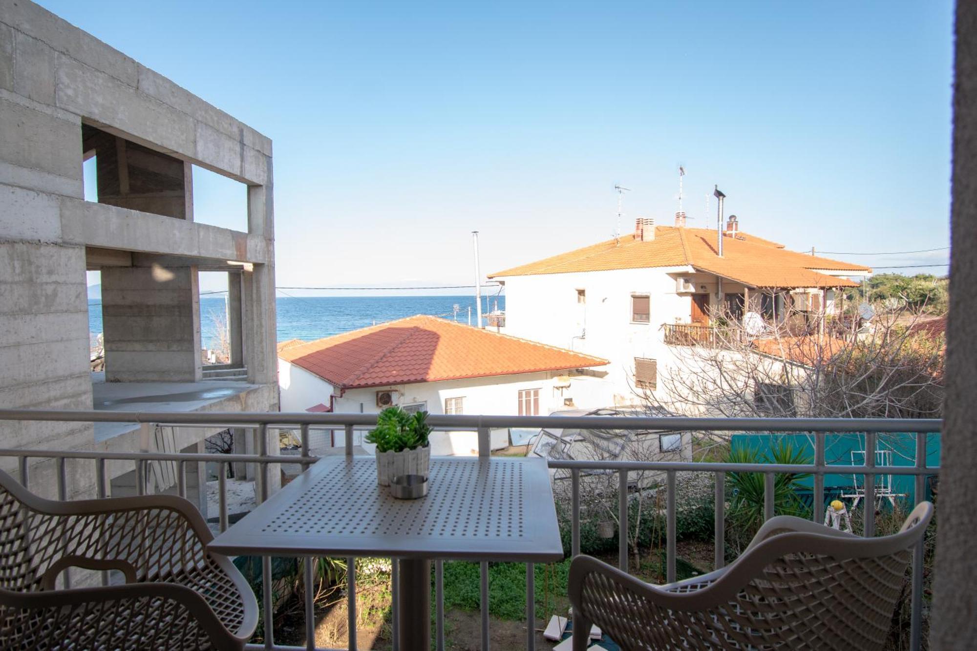 Magdalena Seaside Apartments Nea Roda Dış mekan fotoğraf