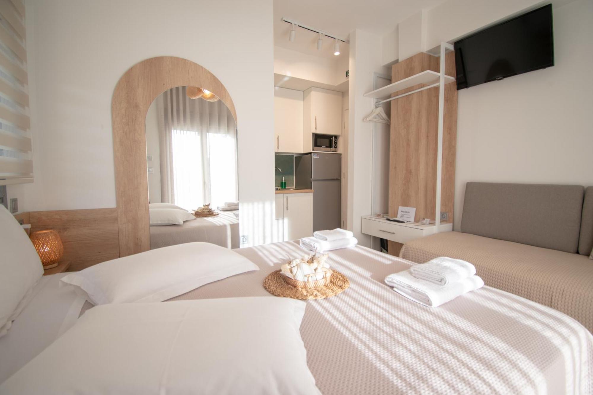 Magdalena Seaside Apartments Nea Roda Dış mekan fotoğraf