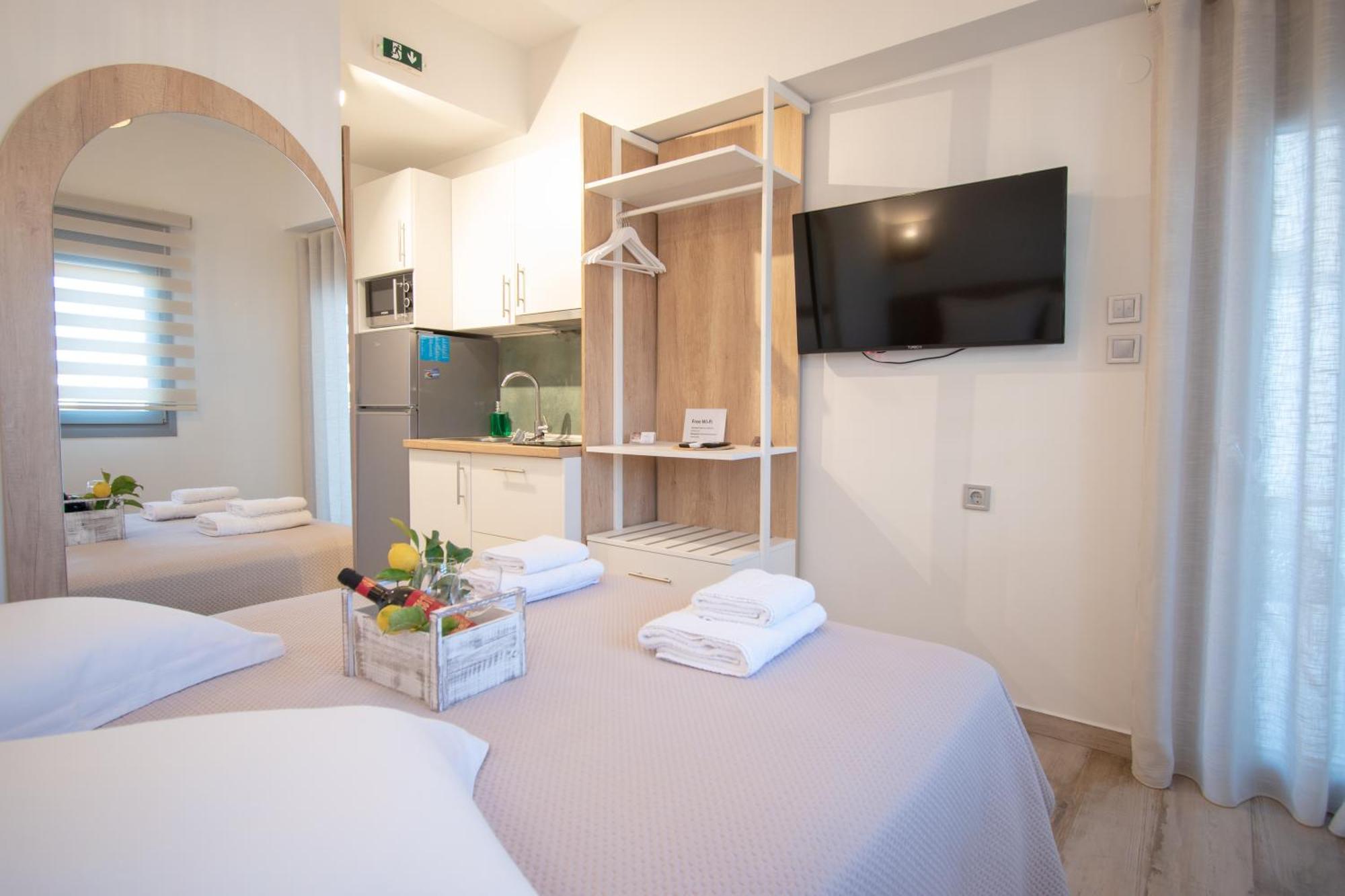 Magdalena Seaside Apartments Nea Roda Dış mekan fotoğraf