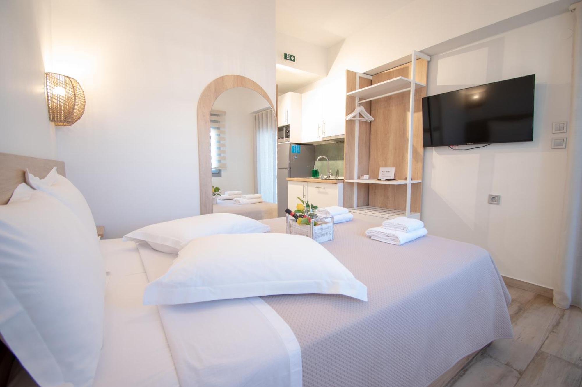 Magdalena Seaside Apartments Nea Roda Dış mekan fotoğraf
