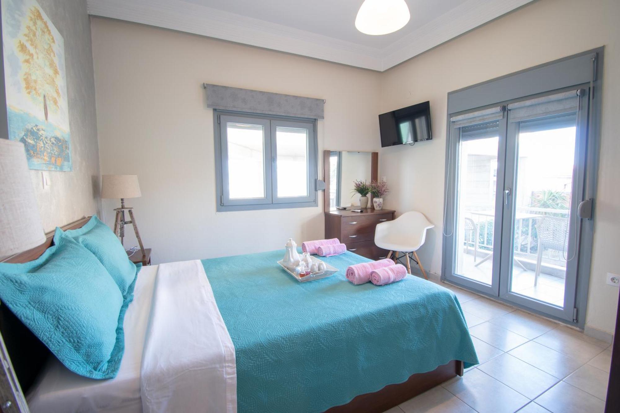 Magdalena Seaside Apartments Nea Roda Oda fotoğraf