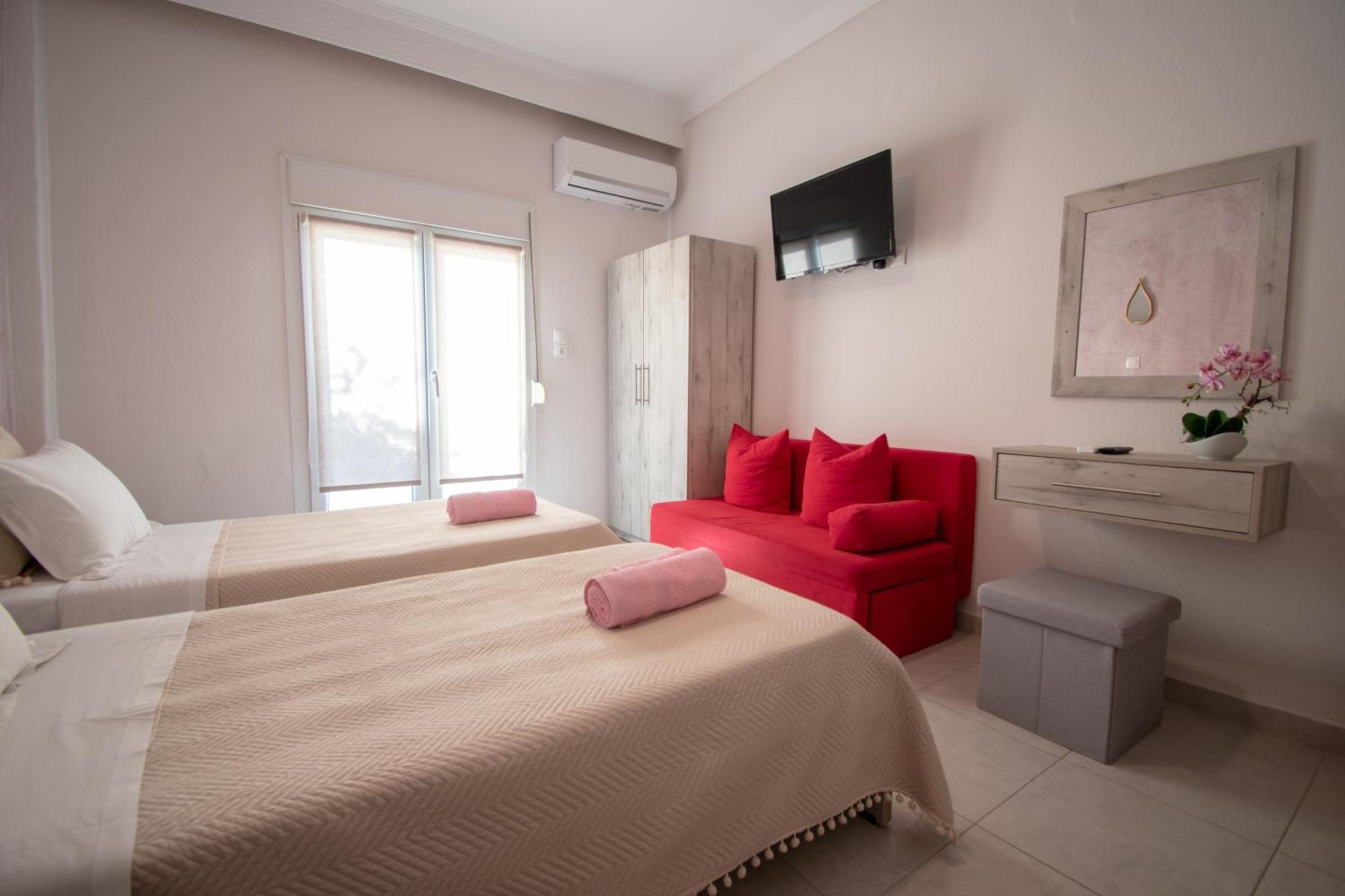 Magdalena Seaside Apartments Nea Roda Oda fotoğraf