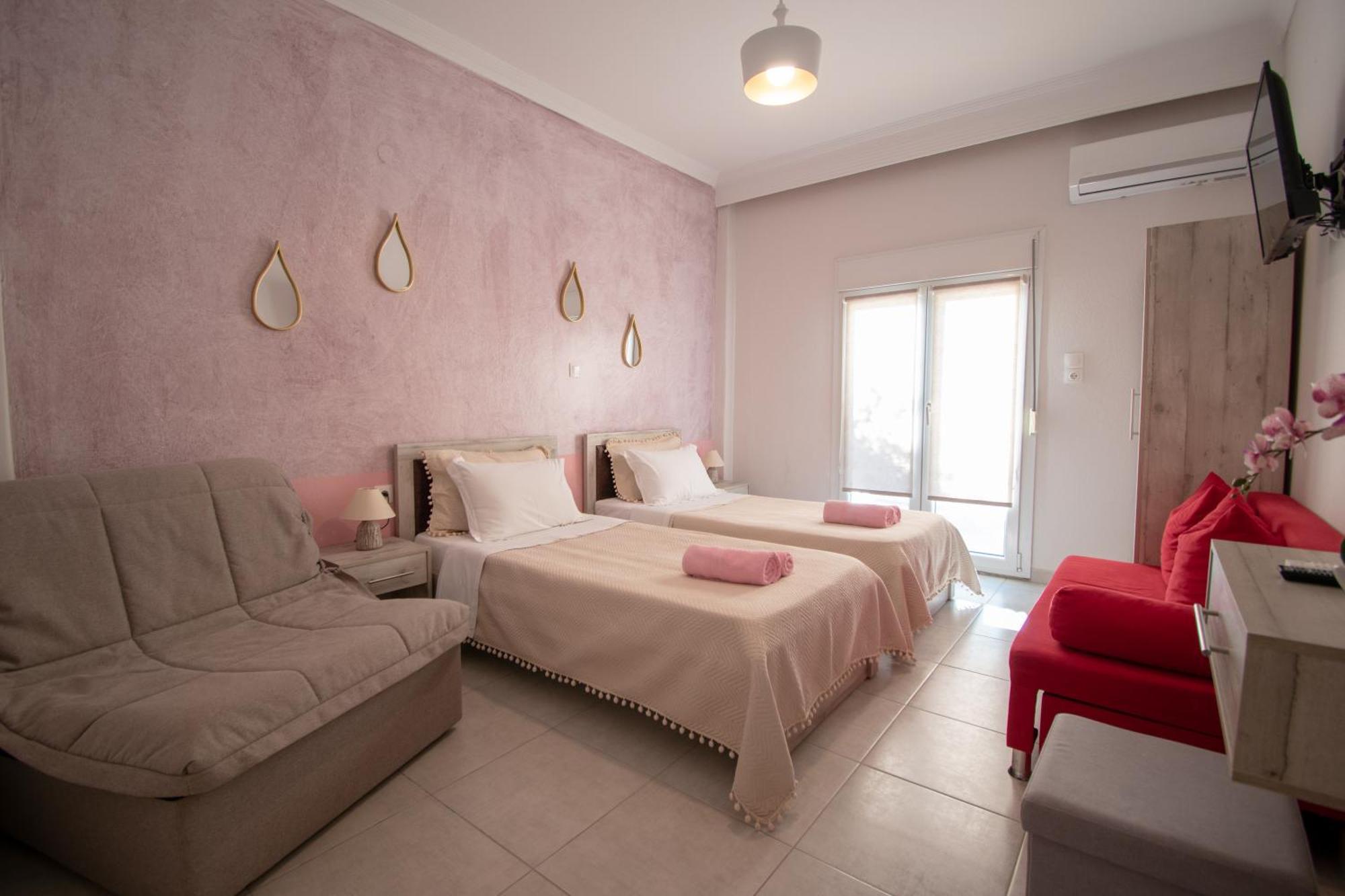 Magdalena Seaside Apartments Nea Roda Dış mekan fotoğraf