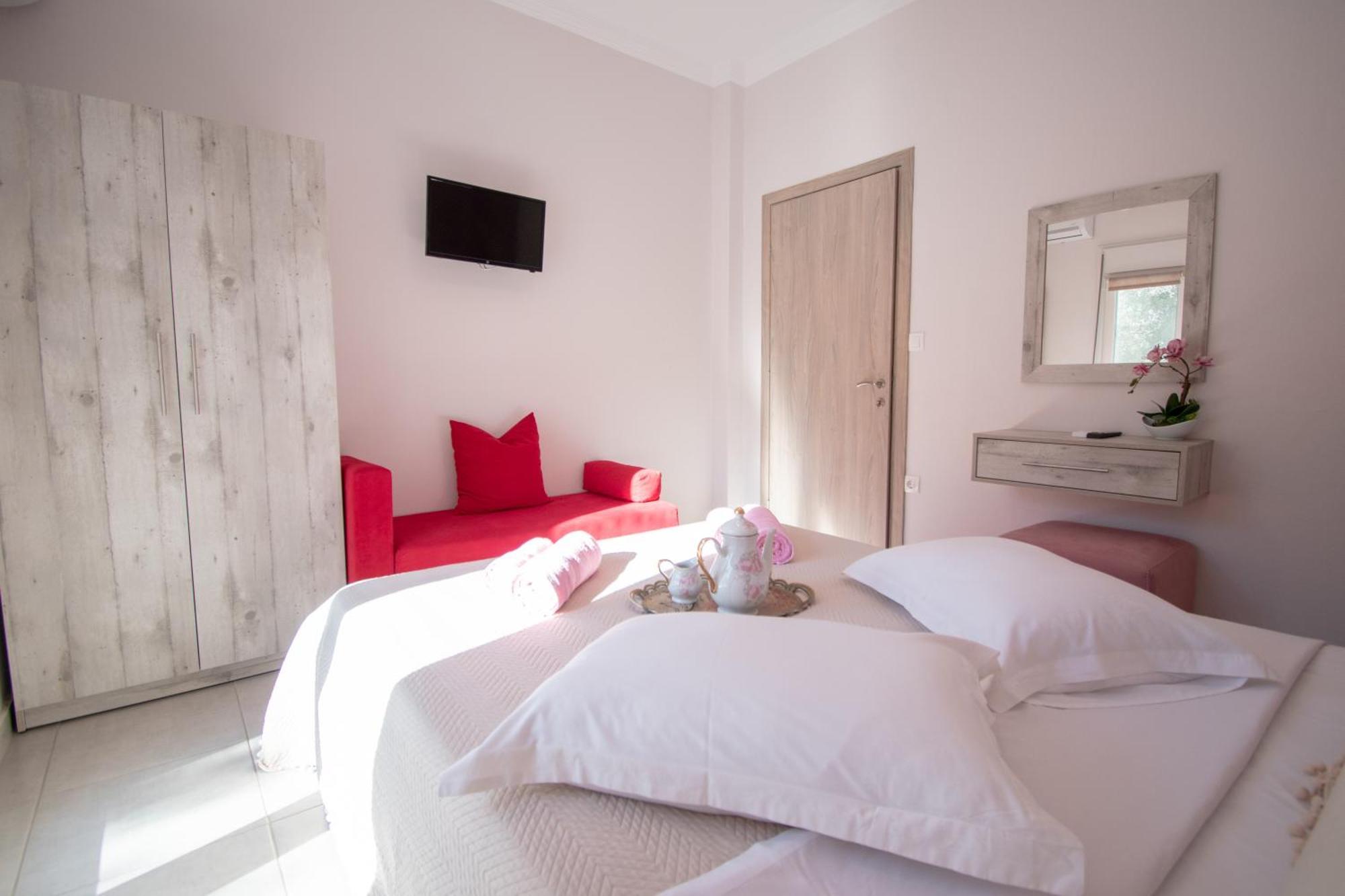 Magdalena Seaside Apartments Nea Roda Oda fotoğraf